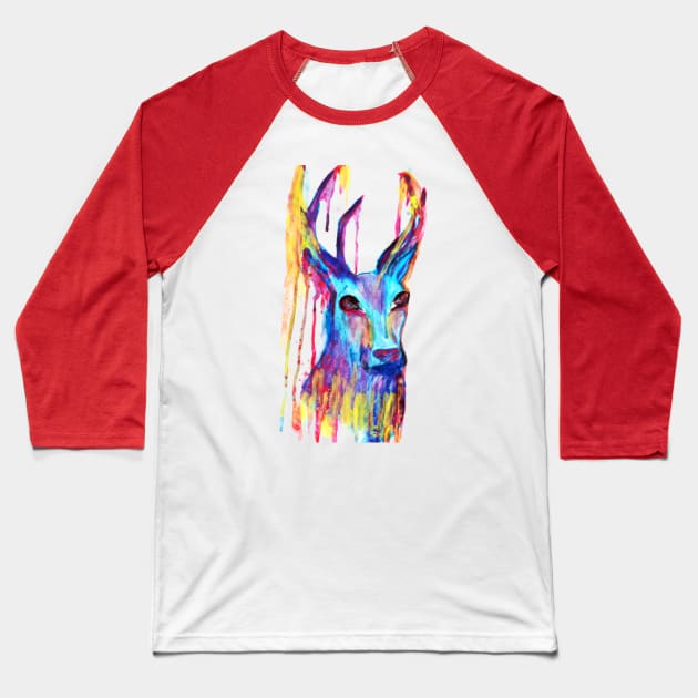 deer Baseball T-Shirt by antos